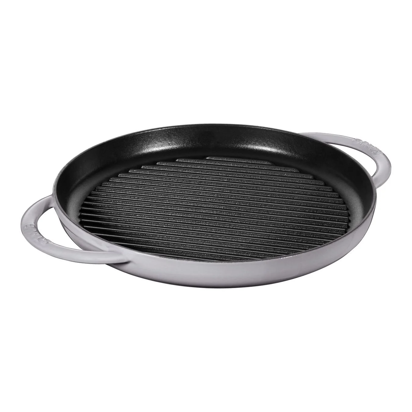 Staub Pure Grill 30 Cm, Rund, Grafitgrå, Støbejern 1 Staub Pure Grill 30 Cm, Rund, Grafitgrå, Støbejern
