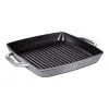 Staub Grillpande 33 X 33 Cm, Støbejern, Grafitgrå