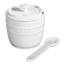 Staub Sukkerskål 9 Cm, Keramisk, Ren Hvid