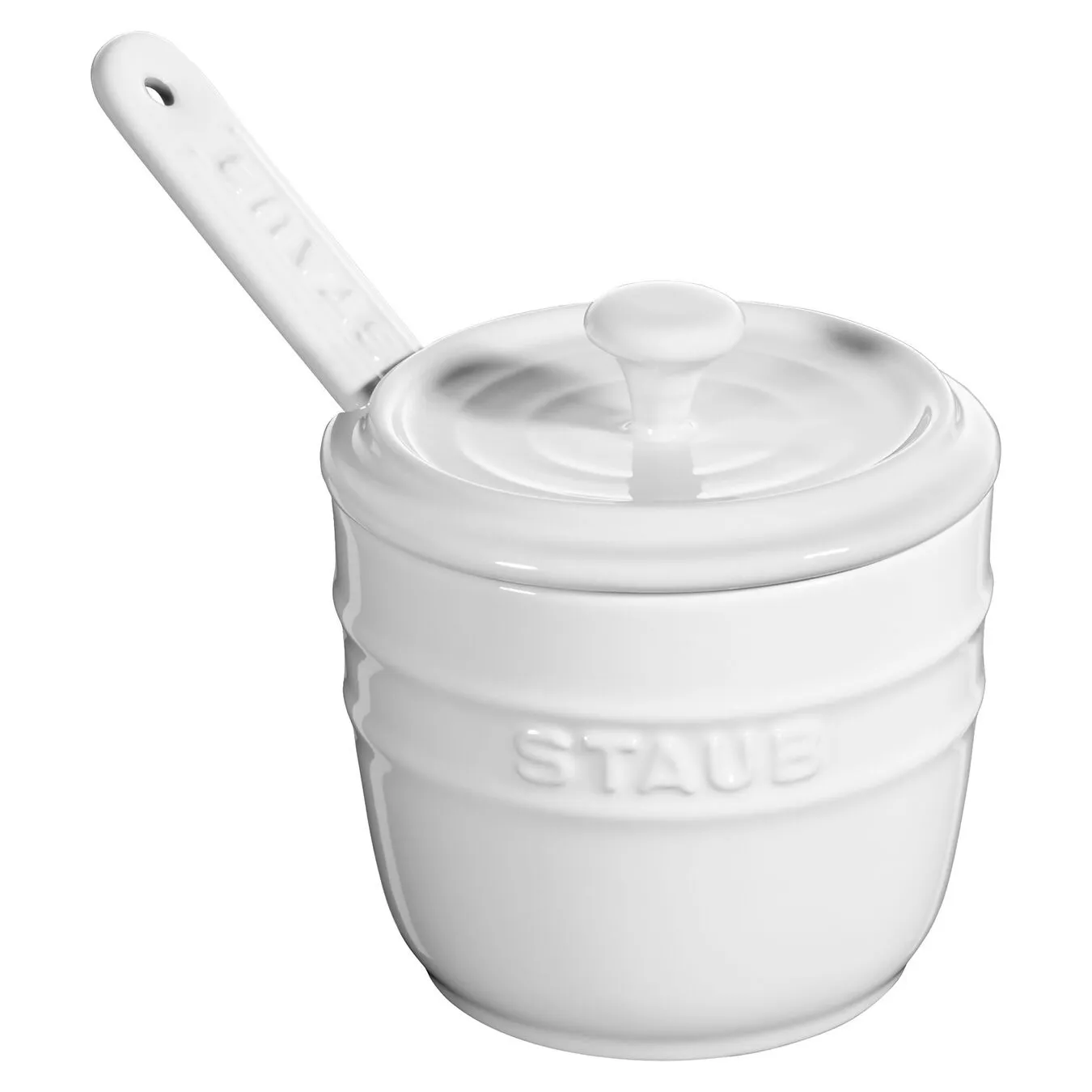 Staub Sukkerskål 9 Cm, Keramisk, Ren Hvid 2 Staub Sukkerskål 9 Cm, Keramisk, Ren Hvid - Billede 2