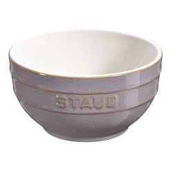 Staub Skål 12 Cm, Keramisk, Antikgrå