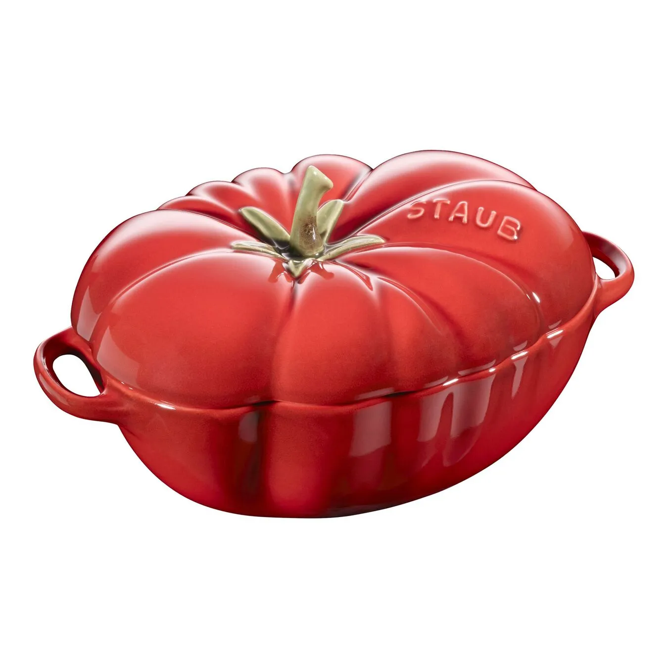 Staub Cocotte 16 Cm, Tomat, Kirsebærrød, Keramisk 1 Staub Cocotte 16 Cm, Tomat, Kirsebærrød, Keramisk