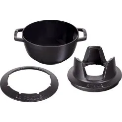 Staub Fonduesæt 20 Cm, Sort -Køkkenudstyr Butik 40511 972 0 1