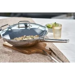 Zwilling Wok 32 Cm, 18/10 Rustfrit Stål 8 Zwilling Wok 32 Cm, 18/10 Rustfrit Stål -Køkkenudstyr Butik 424415574