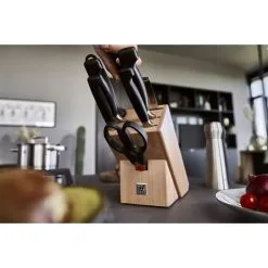 Zwilling Sæt Med Knivblok 8-dele, Natur 9 Zwilling Sæt Med Knivblok 8-dele, Natur -Køkkenudstyr Butik 424415690