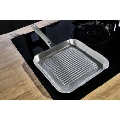 Zwilling Grillpande 24 X 24 Cm, 18/10 Rustfrit Stål, Sølv -Køkkenudstyr Butik 424416677