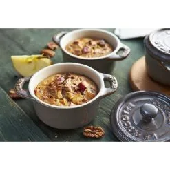 Staub Mini Cocotte 10 Cm, Rund, Antikgrå, Keramisk -Køkkenudstyr Butik 424421812