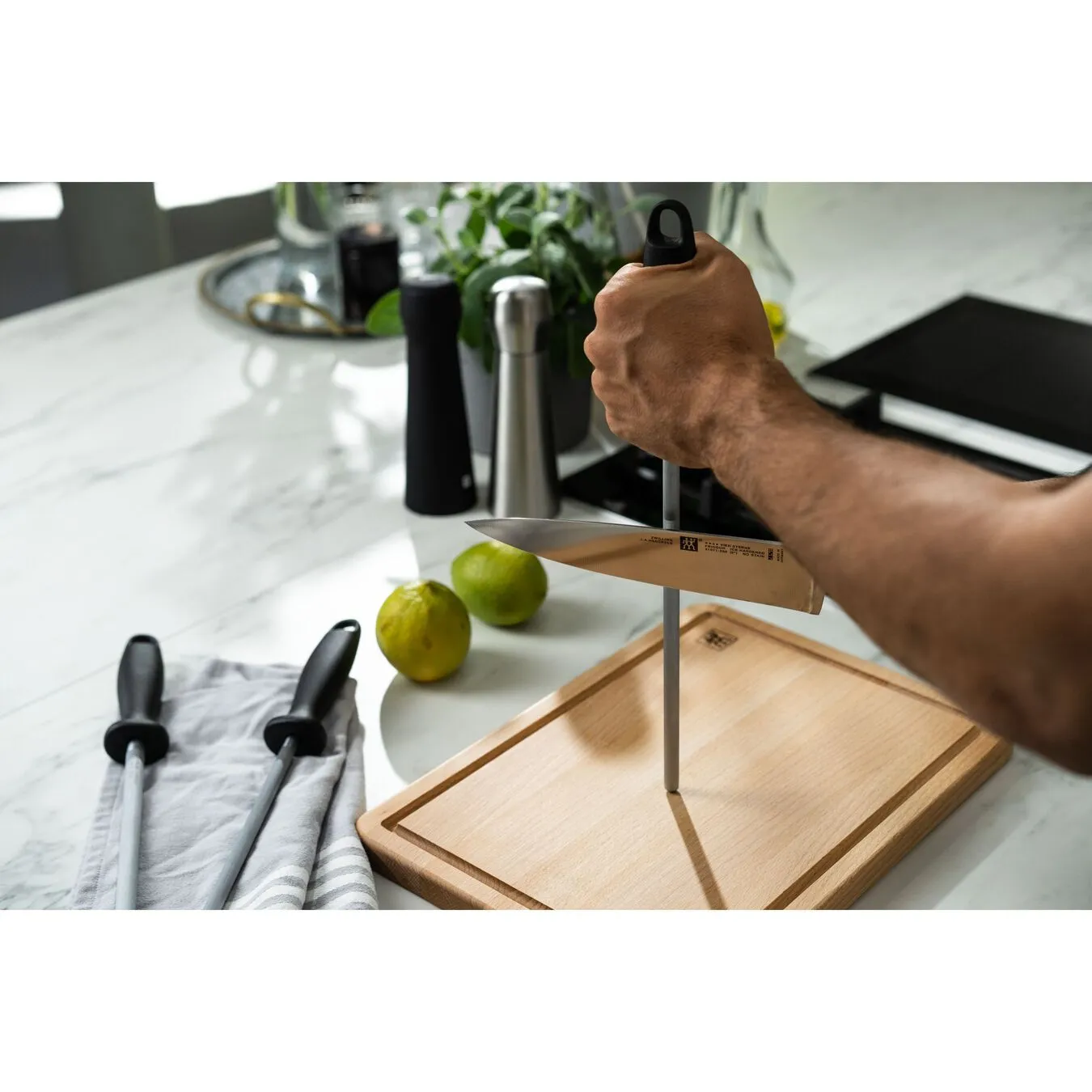 Zwilling Strygestål 23 Cm, Forkromet 3 Zwilling Strygestål 23 Cm, Forkromet - Billede 3