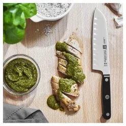 Zwilling Santokukniv 14 Cm, Grantonskær 4 Zwilling Santokukniv 14 Cm, Grantonskær -Køkkenudstyr Butik 750032550