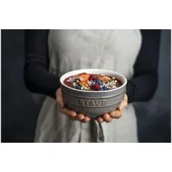 Staub Skål 14 Cm, Keramisk, Antikgrå -Køkkenudstyr Butik 750033759