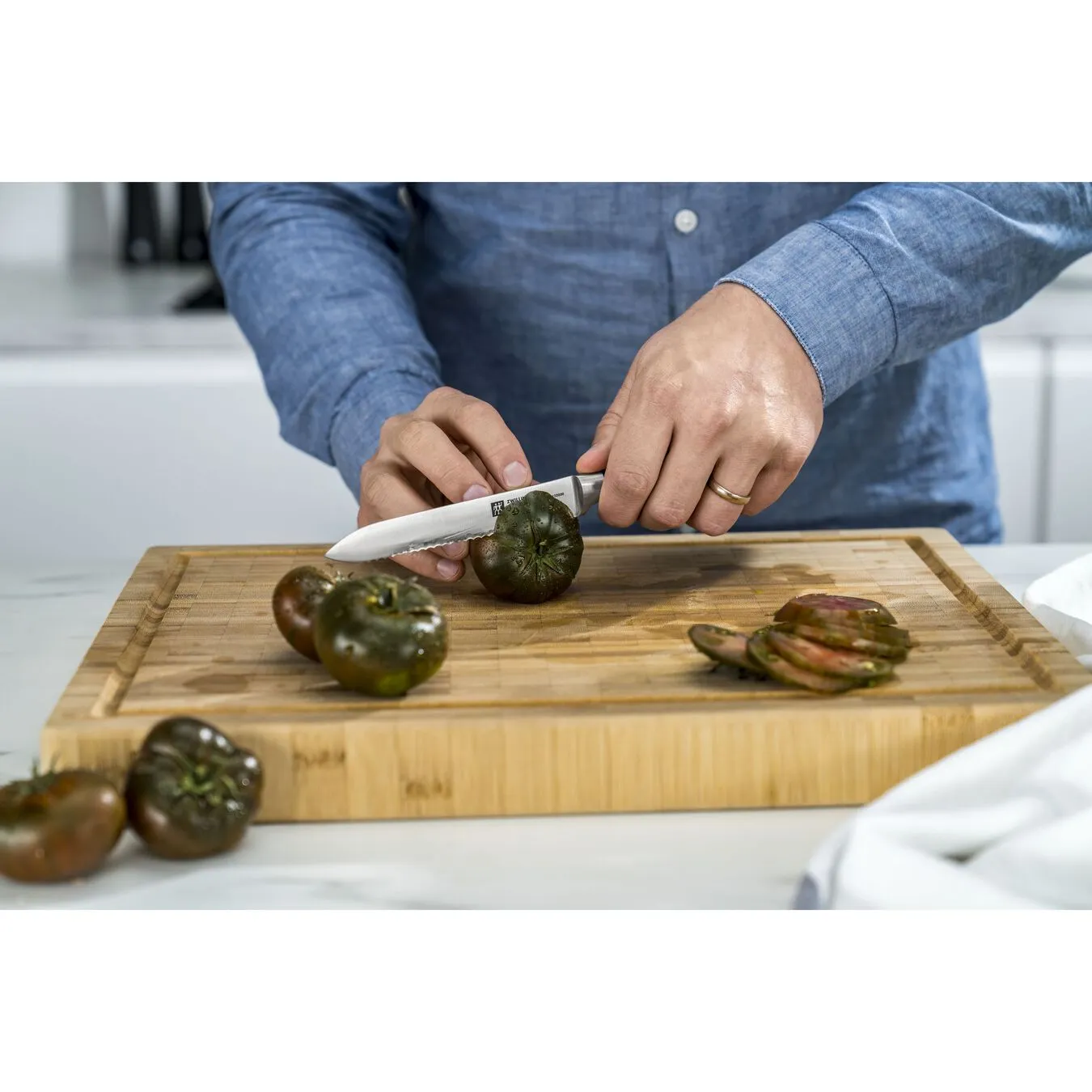 Zwilling Tomatkniv 13 Cm, Sort 3 Zwilling Tomatkniv 13 Cm, Sort - Billede 3