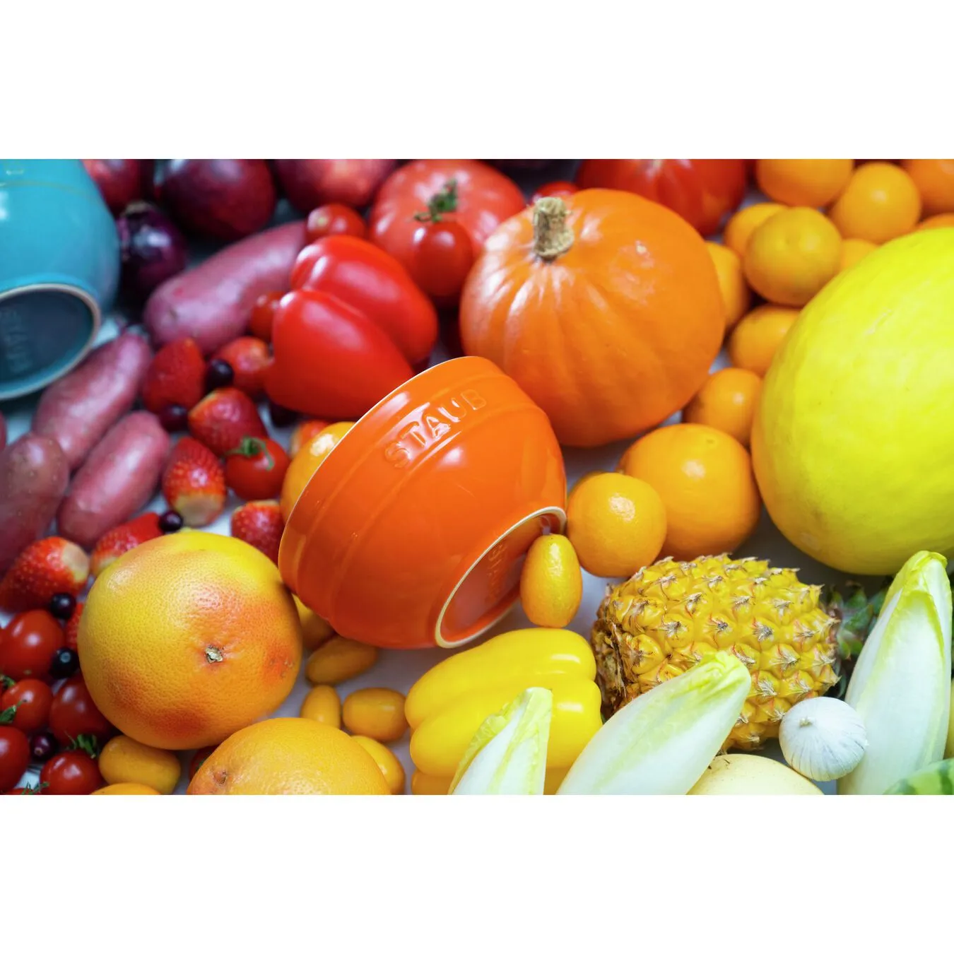 Staub Skål 14 Cm, Keramisk, Orange 2 Staub Skål 14 Cm, Keramisk, Orange - Billede 2