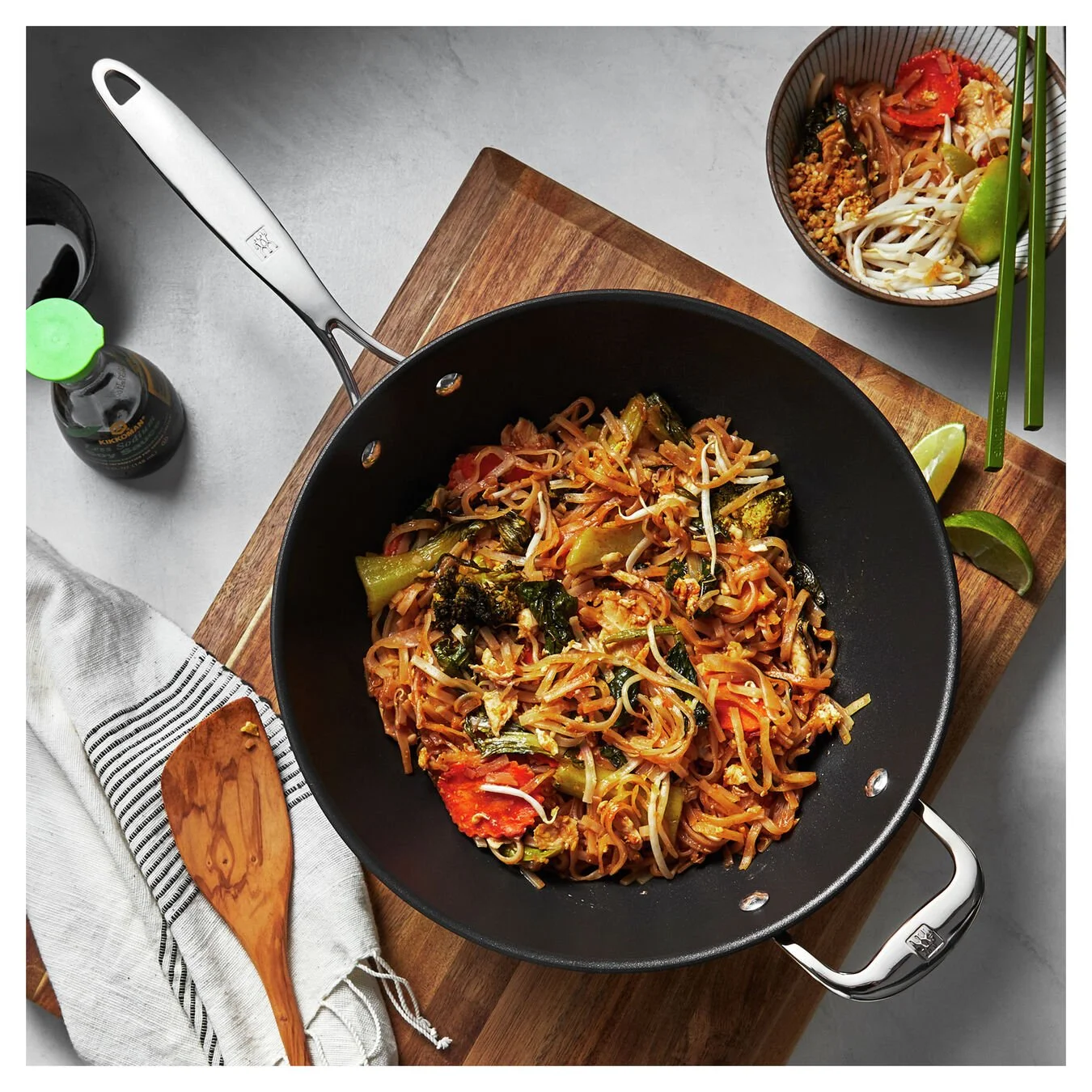 Zwilling Wok 30 Cm, Aluminium 6 Zwilling Wok 30 Cm, Aluminium - Billede 6