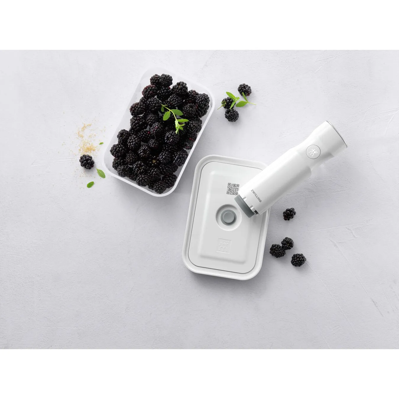 Zwilling Vakuumbeholder M, Plastik, Semitransparent-Grå 4 Zwilling Vakuumbeholder M, Plastik, Semitransparent-Grå - Billede 4