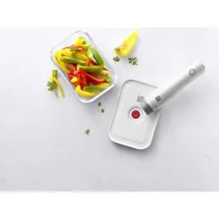 Zwilling Vakuumbeholder M, Glas, Rød 9 Zwilling Vakuumbeholder M, Glas, Rød -Køkkenudstyr Butik BL Glas M 252554 BL BoxM glas D1 0002