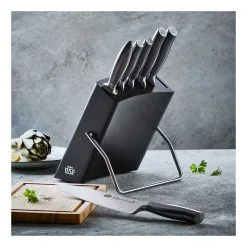 BSF Sæt Med Knivblok 7-dele, Grå -Køkkenudstyr Butik BSF Atlanta Besserblock 18570007 1000x1000px